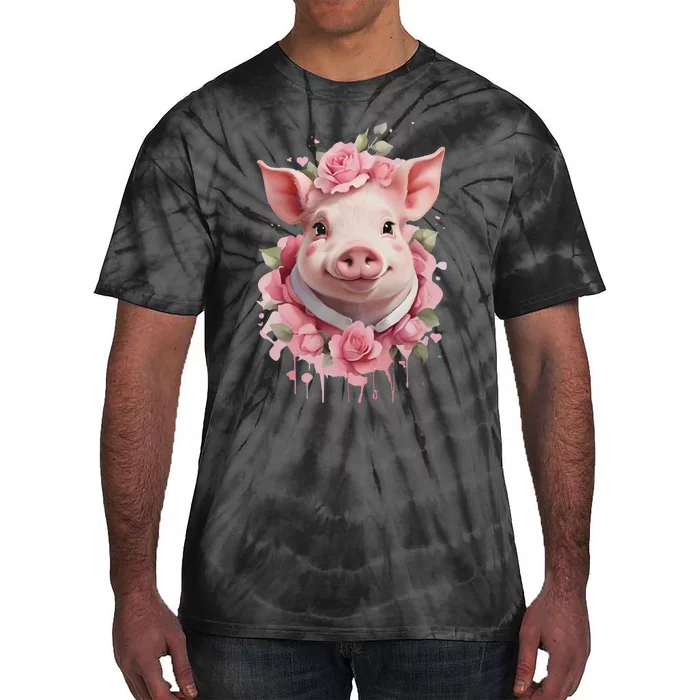 Cute Pig Tie-Dye T-Shirt