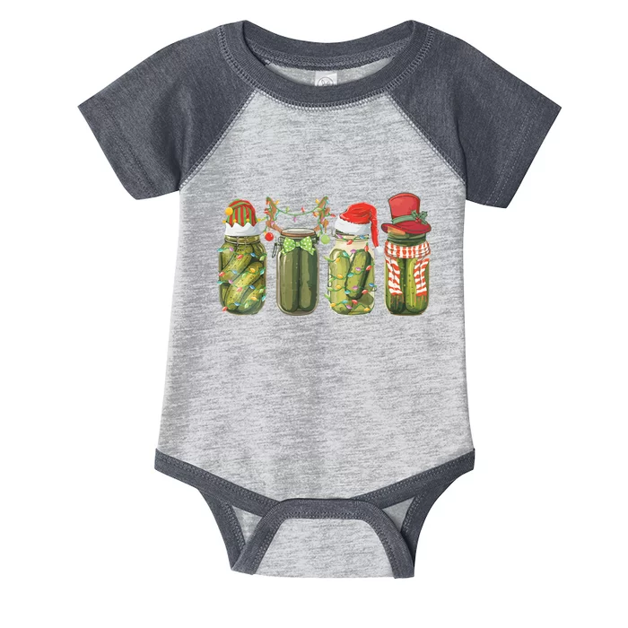 Christmas Pickle Canning Season Pickle Lovers Infant Baby Jersey Bodysuit