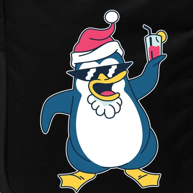 Christmas Penguin Cheers Gift Impact Tech Backpack