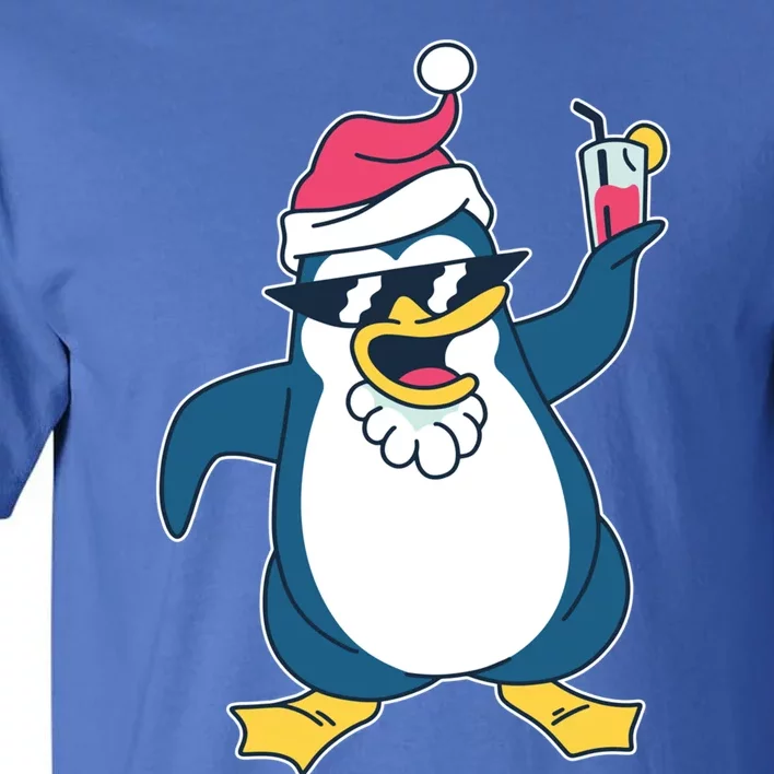 Christmas Penguin Cheers Gift Tall T-Shirt