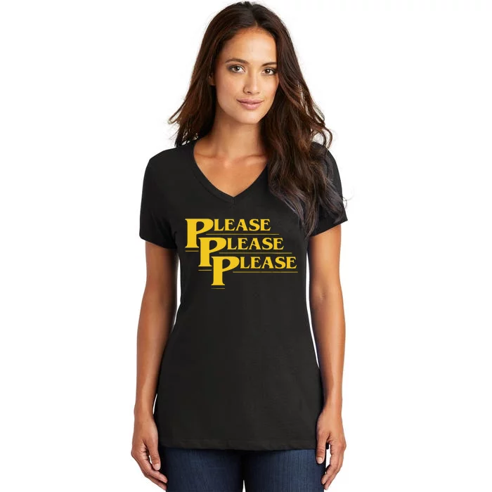 Carpenter Please Women's V-Neck T-Shirt