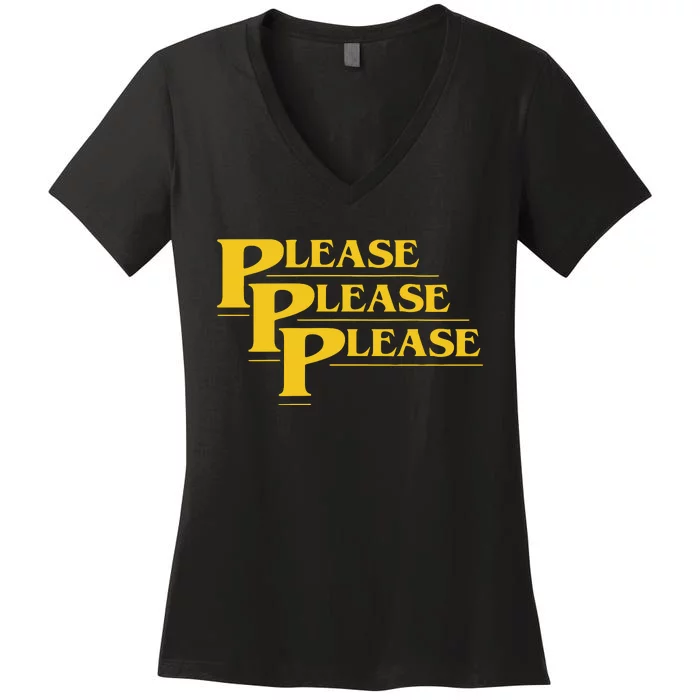 Carpenter Please Women's V-Neck T-Shirt