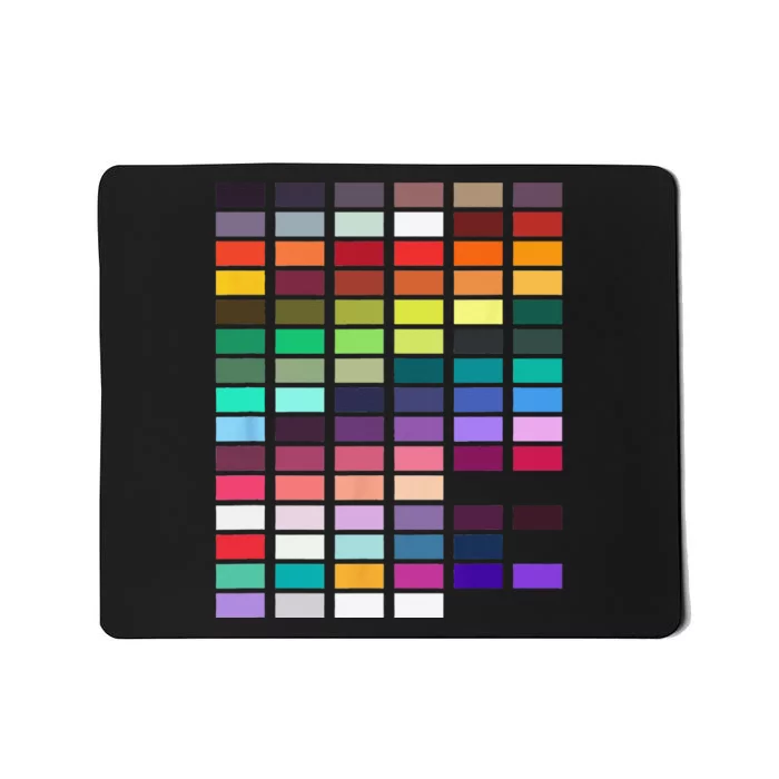 Color Palette Mousepad