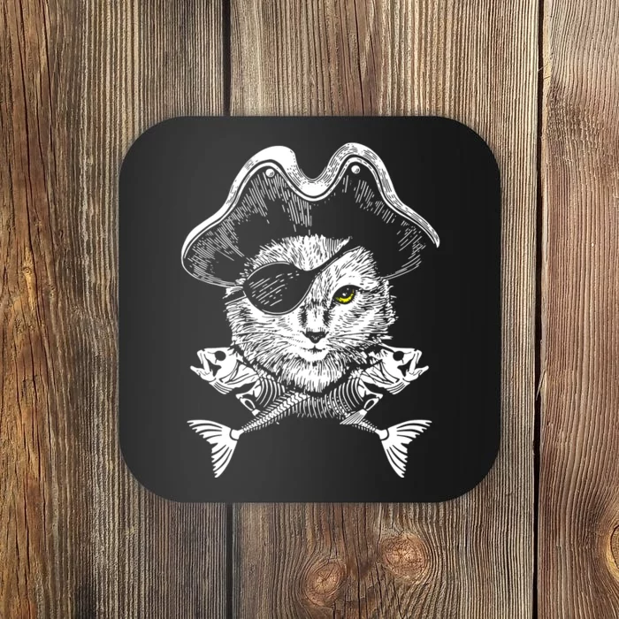 Cat Pirate Coaster