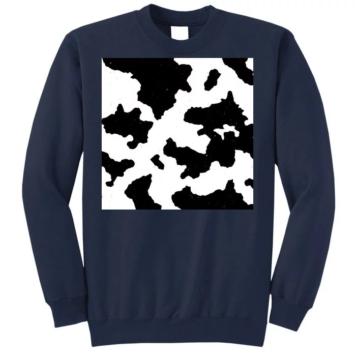 Cow Pattern Tall Sweatshirt