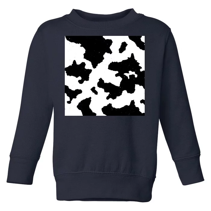 Cow Pattern Toddler Sweatshirt