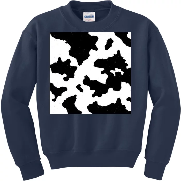 Cow Pattern Kids Sweatshirt