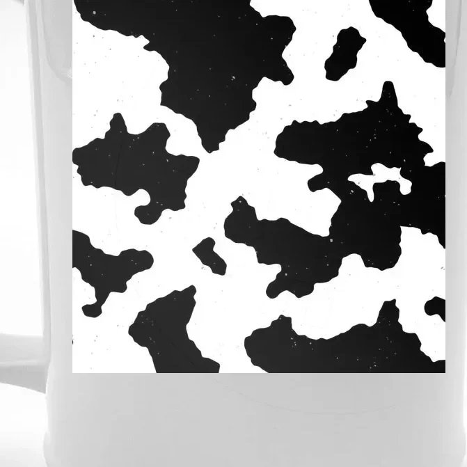 Cow Pattern Front & Back Beer Stein