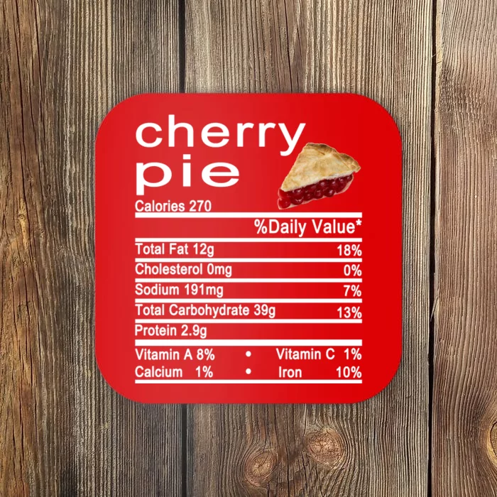 Cherry Pie Coaster