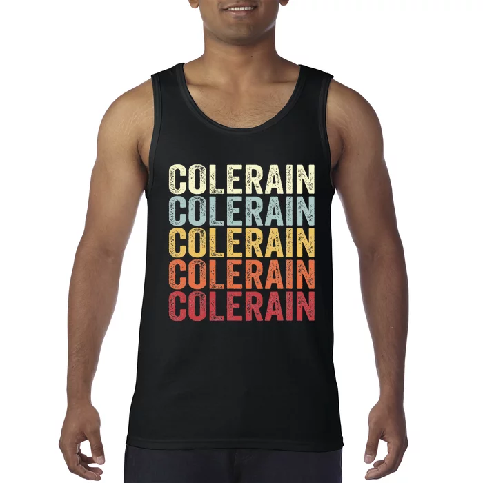 Colerain Pennsylvania Colerain Pa Retro Vintage Text Tank Top