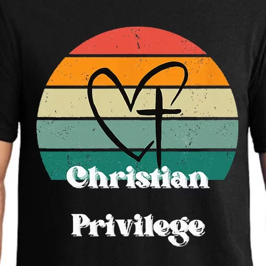 Christian Privilege Pajama Set