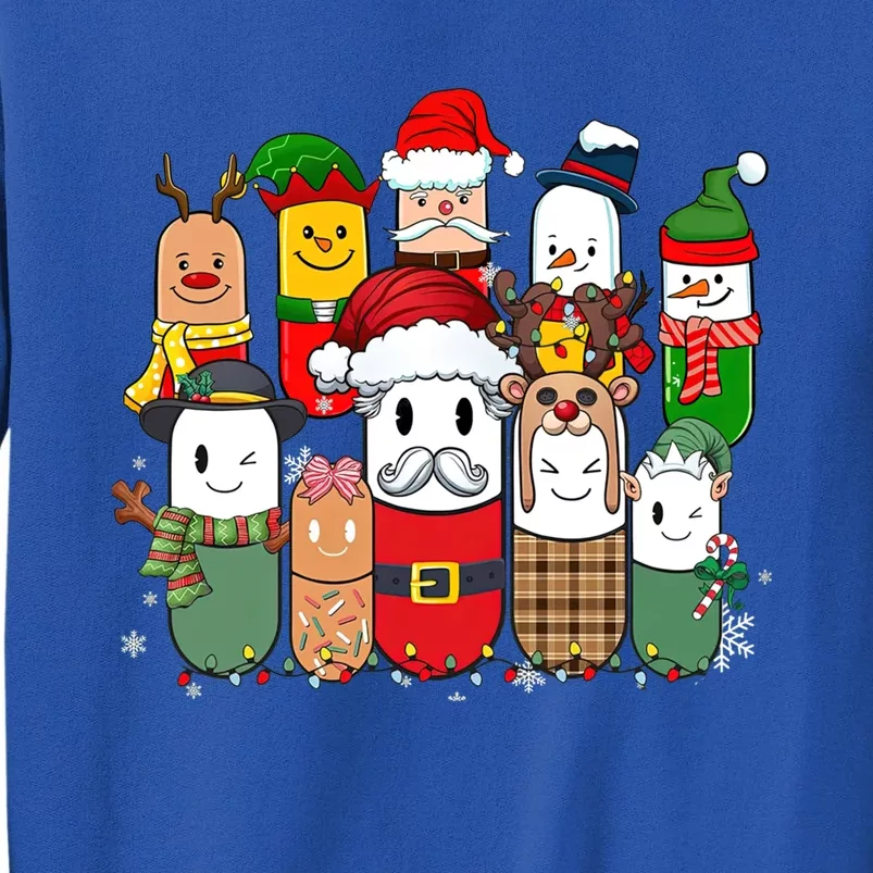 Christmas Pharmacy Crew Costume Christmas Vibes Tees Funny Gift Tall Sweatshirt