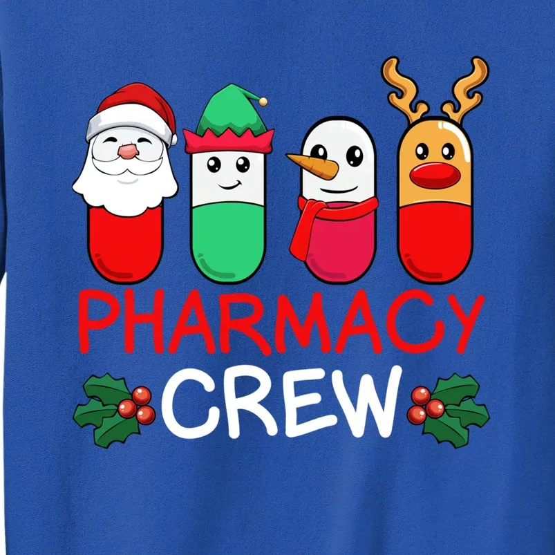 Christmas Pharmacy Crew Pharmacist Santa Snow Pills Xmas Gift Tall Sweatshirt