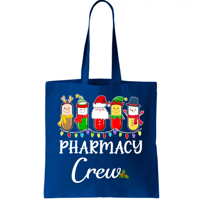 Christmas Pharmacy Crew Santa Reindeer Costume Pharmacist Gift Tote Bag