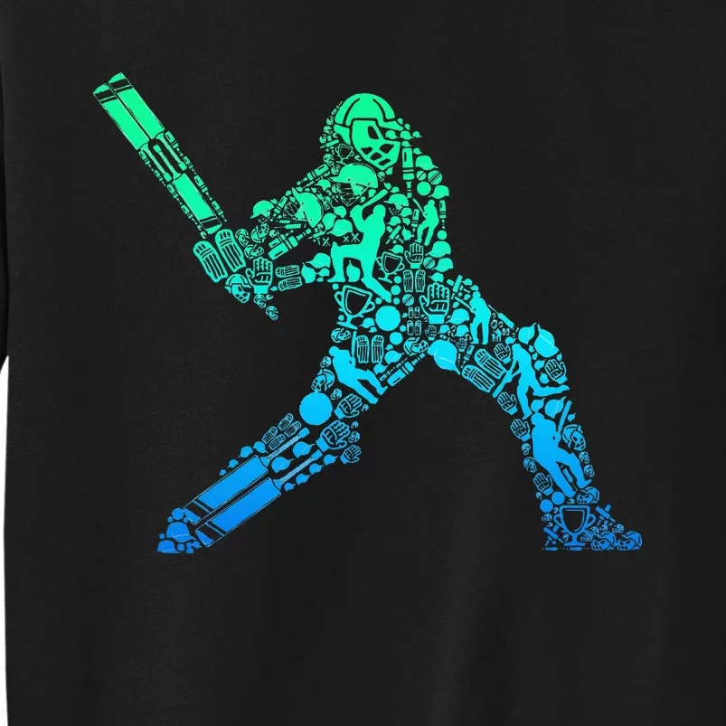 Cricket Player Sweatshirt