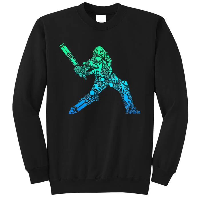 Cricket Player Sweatshirt