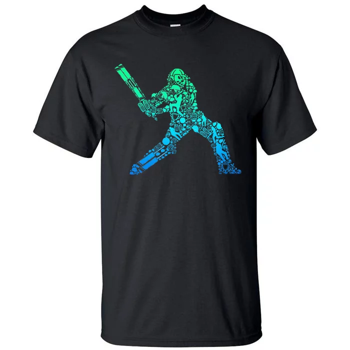 Cricket Player Tall T-Shirt