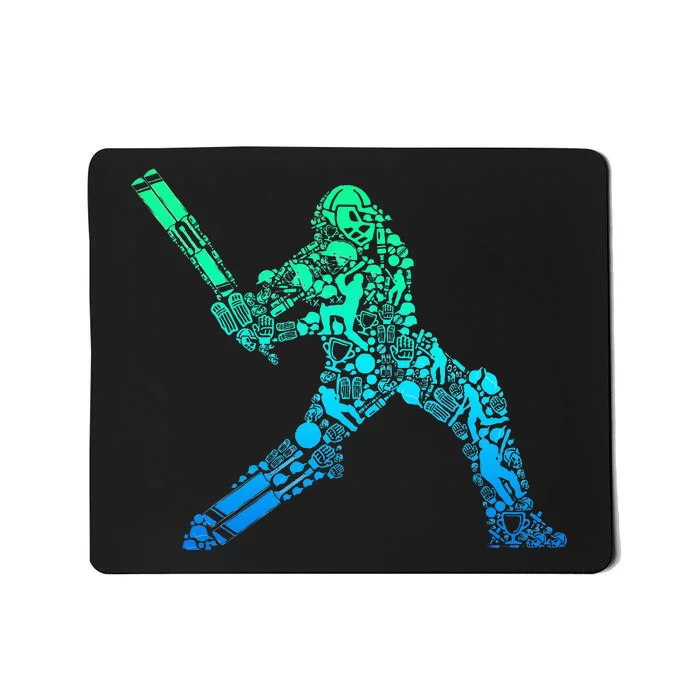 Cricket Player Mousepad