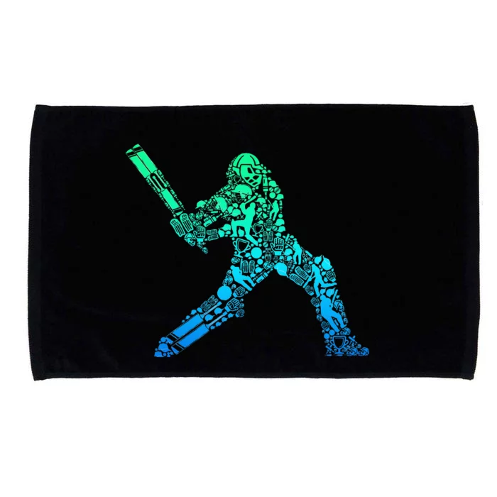 Cricket Player Microfiber Hand Towel