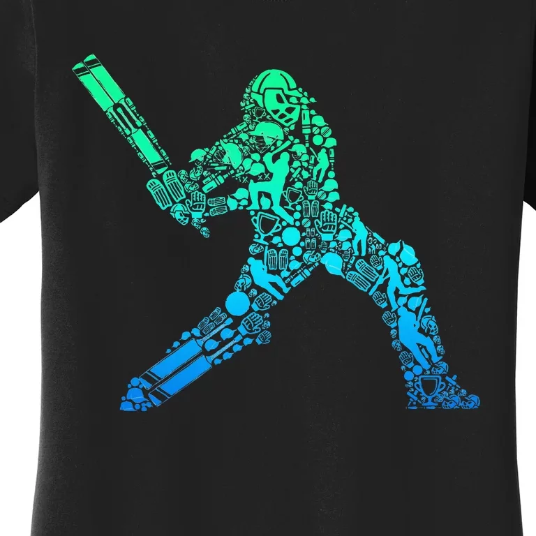 Cricket Player Women's T-Shirt