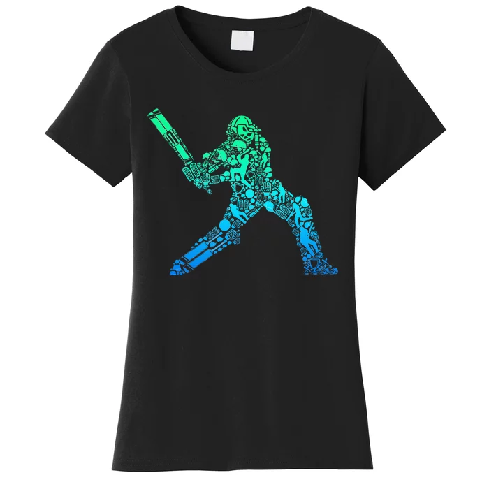 Cricket Player Women's T-Shirt