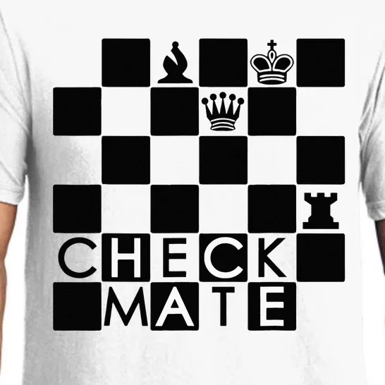 Chess Pieces Chess Checkmate Chess Club Chessboard Pajama Set