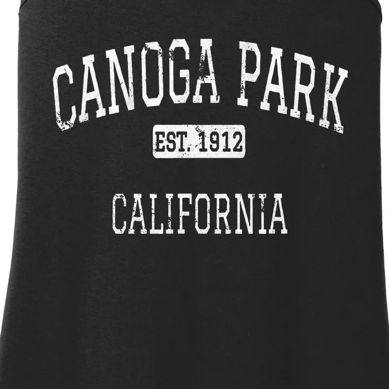 Canoga Park California Los Angeles CA Vintage Ladies Essential Tank