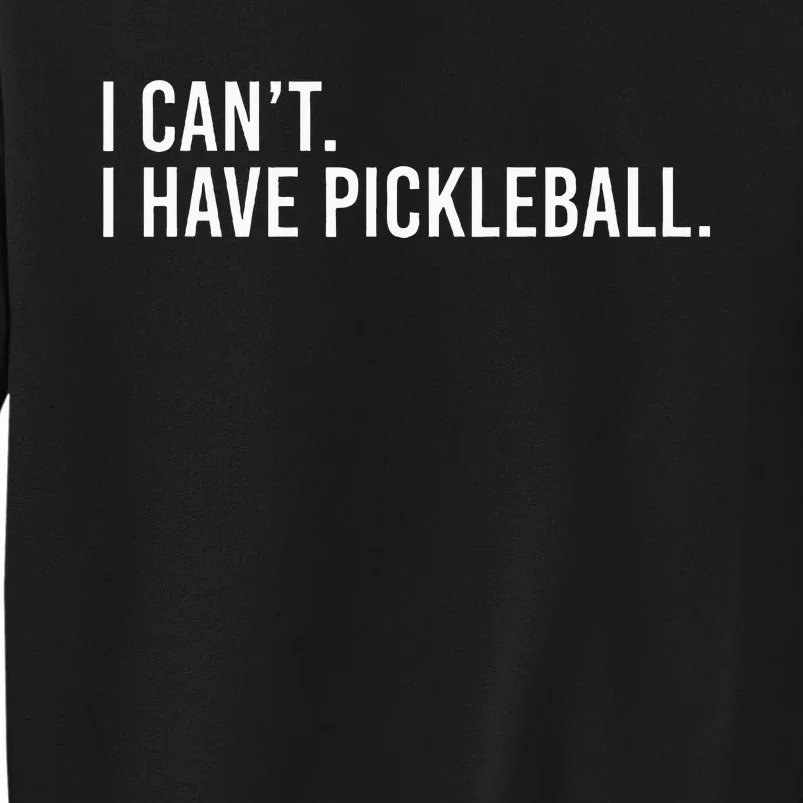 Cool Pickleball Coach With Saying I Can't I Have Pickleball Sweatshirt