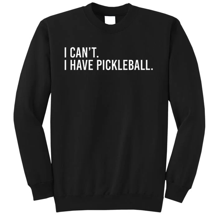 Cool Pickleball Coach With Saying I Can't I Have Pickleball Sweatshirt