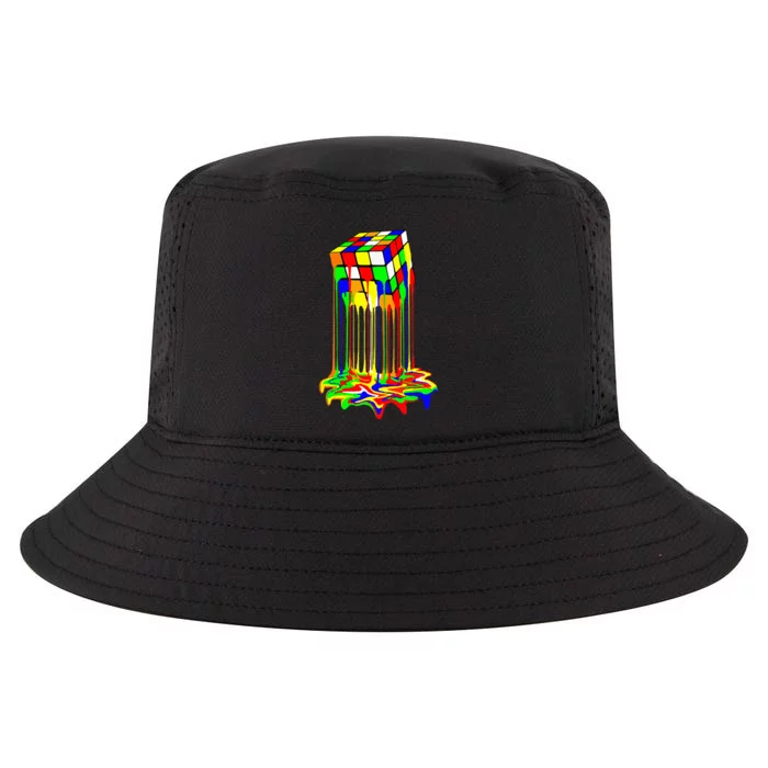 Colorful Puzzle Cube Design Cool Comfort Performance Bucket Hat