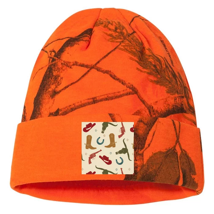 Cowboy Pattern Kati - 12in Camo Beanie