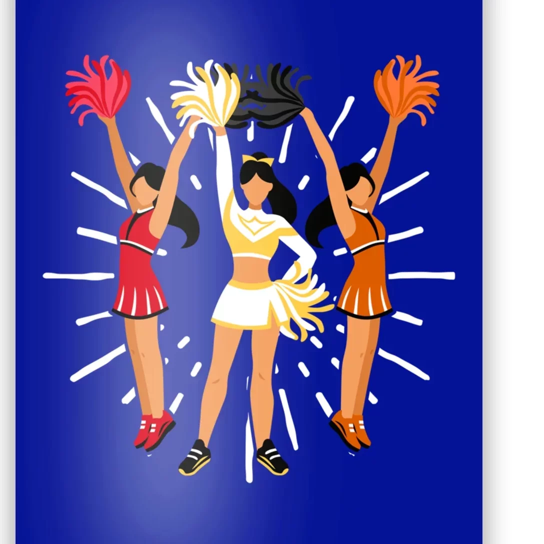 Cheering Practice Cheerleader Cheer Squad Cheerleading Gift Poster