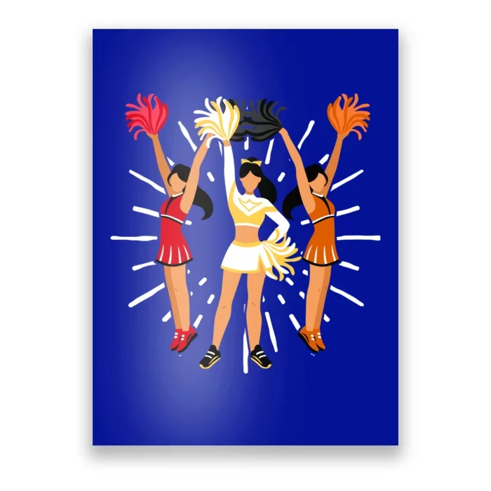 Cheering Practice Cheerleader Cheer Squad Cheerleading Gift Poster