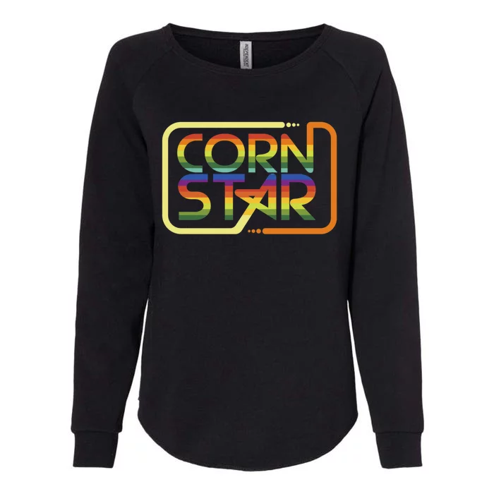 Cornhole Product Corn Star Designs Cornhole Graphic Womens California Wash Sweatshirt