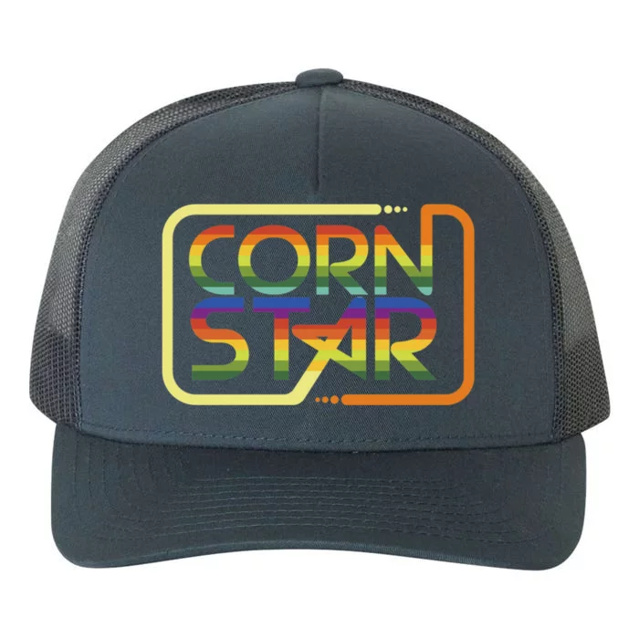 Cornhole Product Corn Star Designs Cornhole Graphic Yupoong Adult 5-Panel Trucker Hat