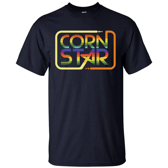 Cornhole Product Corn Star Designs Cornhole Graphic Tall T-Shirt