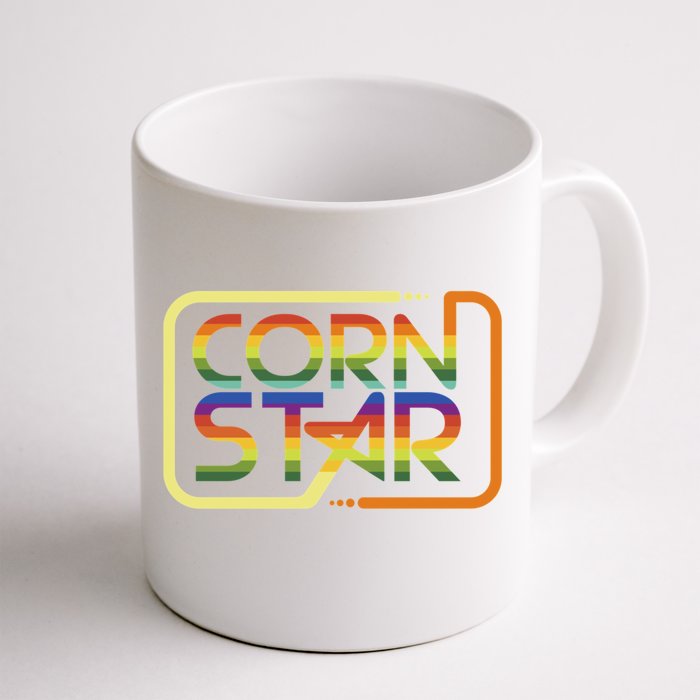 Cornhole Product Corn Star Designs Cornhole Graphic Front & Back Coffee Mug