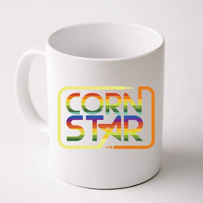 Cornhole Product Corn Star Designs Cornhole Graphic Front & Back Coffee Mug