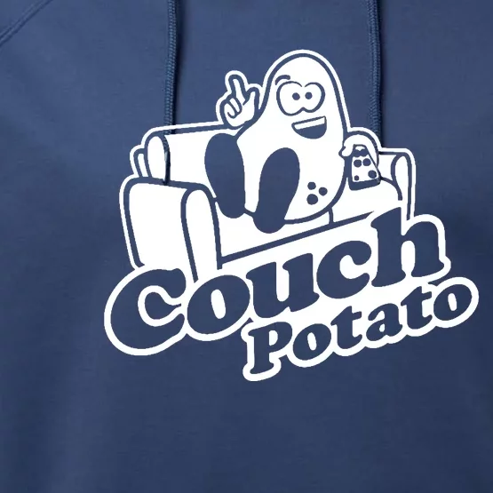 Couch Potato Couchpotato Performance Fleece Hoodie