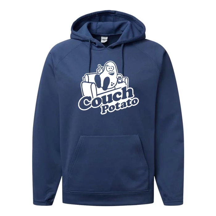 Couch Potato Couchpotato Performance Fleece Hoodie