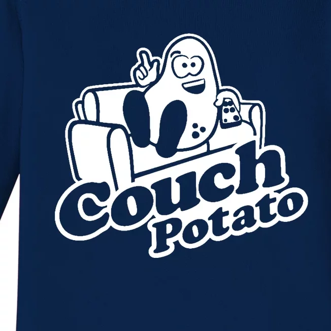 Couch Potato Couchpotato Baby Long Sleeve Bodysuit