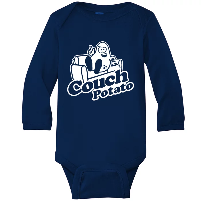 Couch Potato Couchpotato Baby Long Sleeve Bodysuit