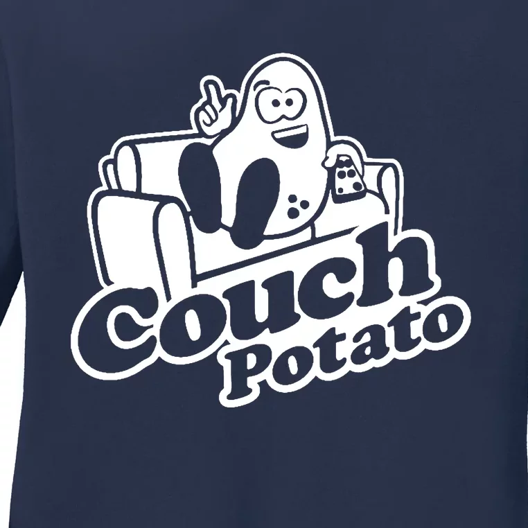 Couch Potato Couchpotato Ladies Long Sleeve Shirt