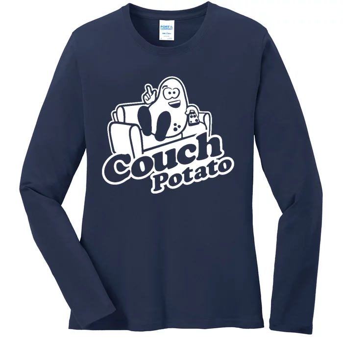 Couch Potato Couchpotato Ladies Long Sleeve Shirt