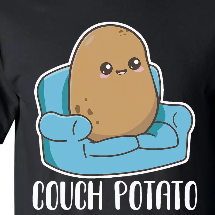 Couch Potato Cute Kawaii Funny Potato Tall T-Shirt