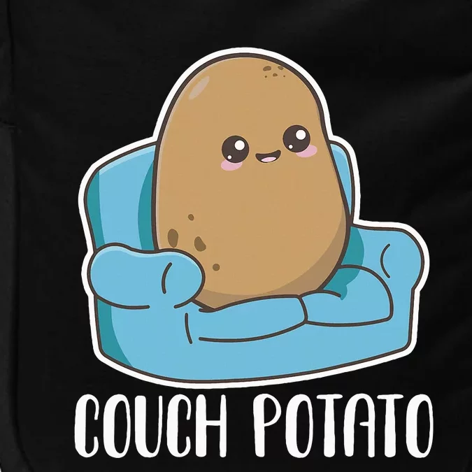 Couch Potato Cute Kawaii Funny Potato Impact Tech Backpack