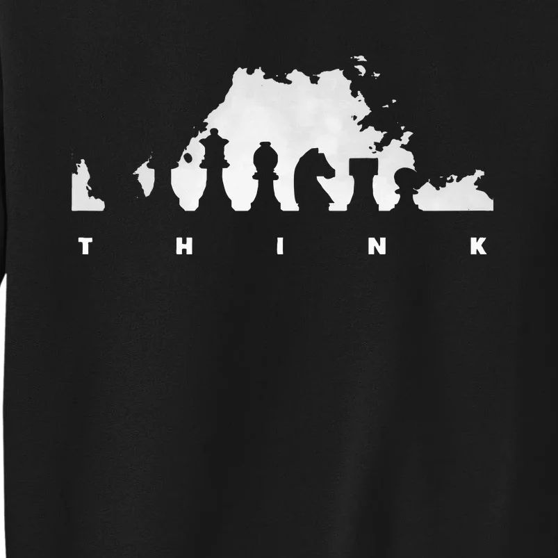 Chess Player Tall Sweatshirt