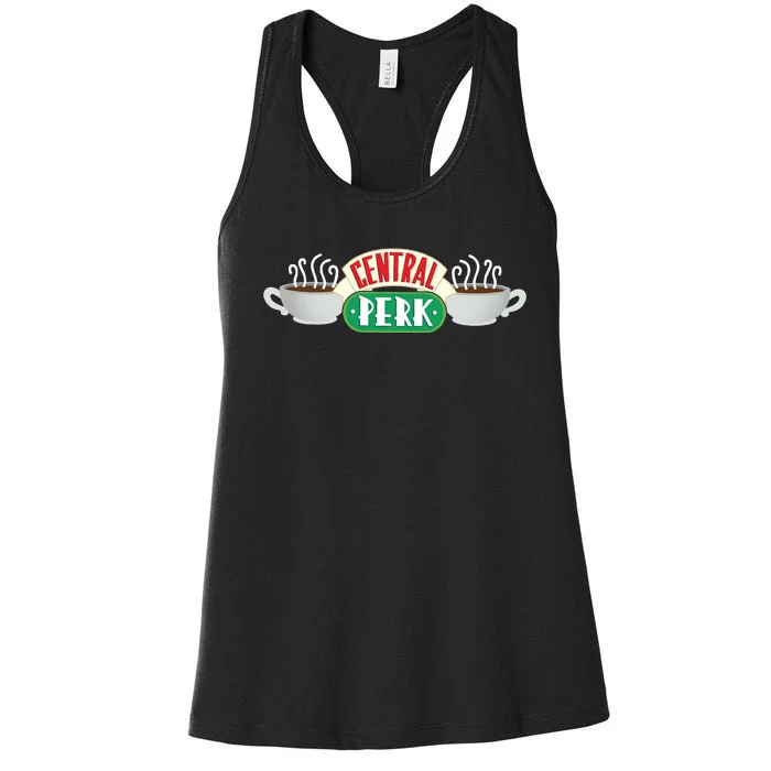 Central Perk Cafe Friends Women's Racerback Tank