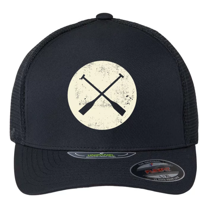 Canoe Paddles Crossing Canoe & Kayaking Flexfit Unipanel Trucker Cap