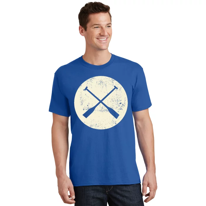 Canoe Paddles Crossing Canoe & Kayaking T-Shirt